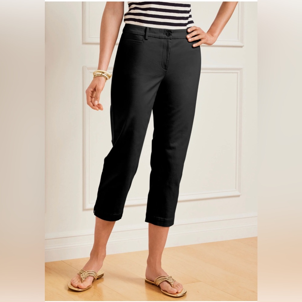 Talbot’s Women’s Perfect Skimmer Pants Color: Navy Size: 16 NEW WITH TAGS